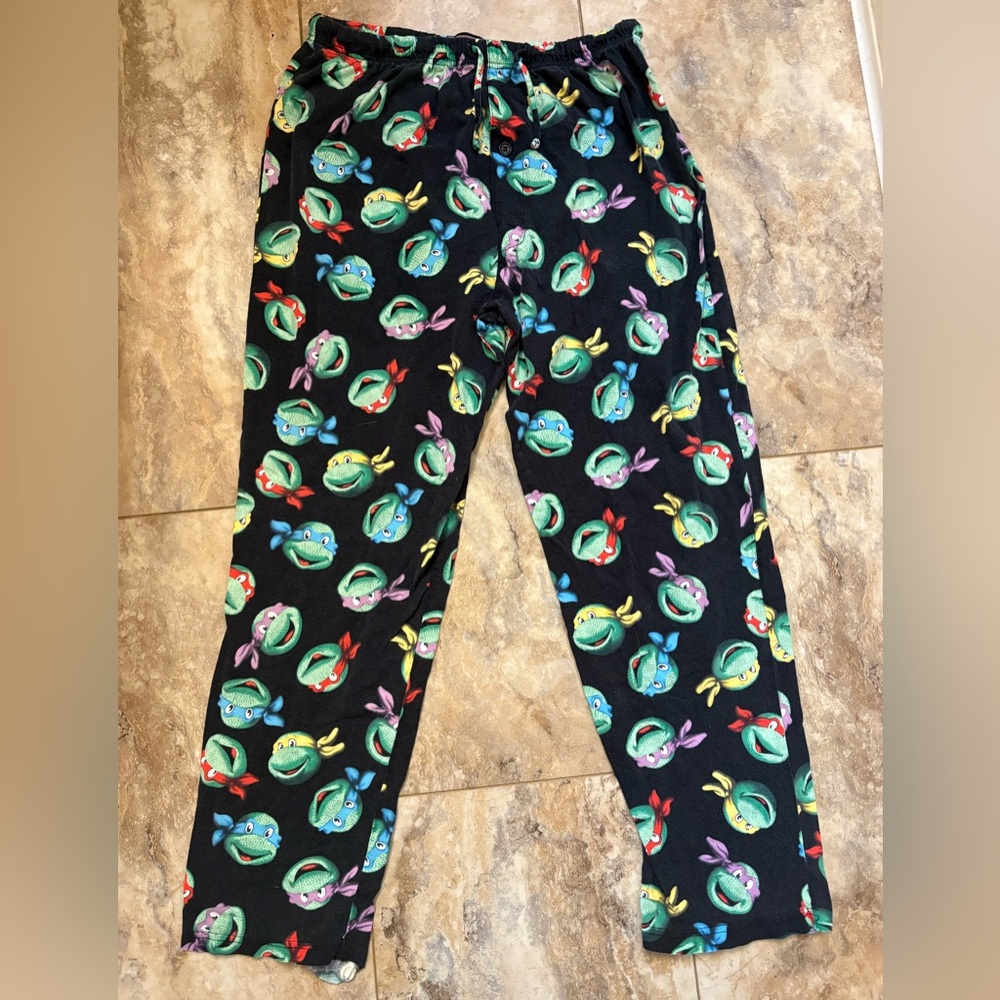 Men’s Teenage Mutant Ninja Turtles Lounge Pants Size Medium